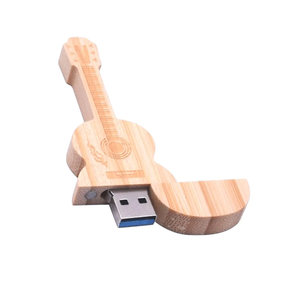 

CYKE Customized Logo Creative Original Wooden USB Sticks With Box Pendrive 8Gb 16Gb Usb Flash Drive Bulk For Wedding Gift