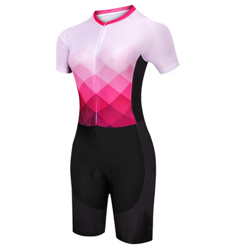 

Triathlon Suit Pro Team Men Women Cycling Clothing Bicycle Clothes ciclismo Skin suit Swimwear Short Sleeve Jumpsuit Wear, Customized color