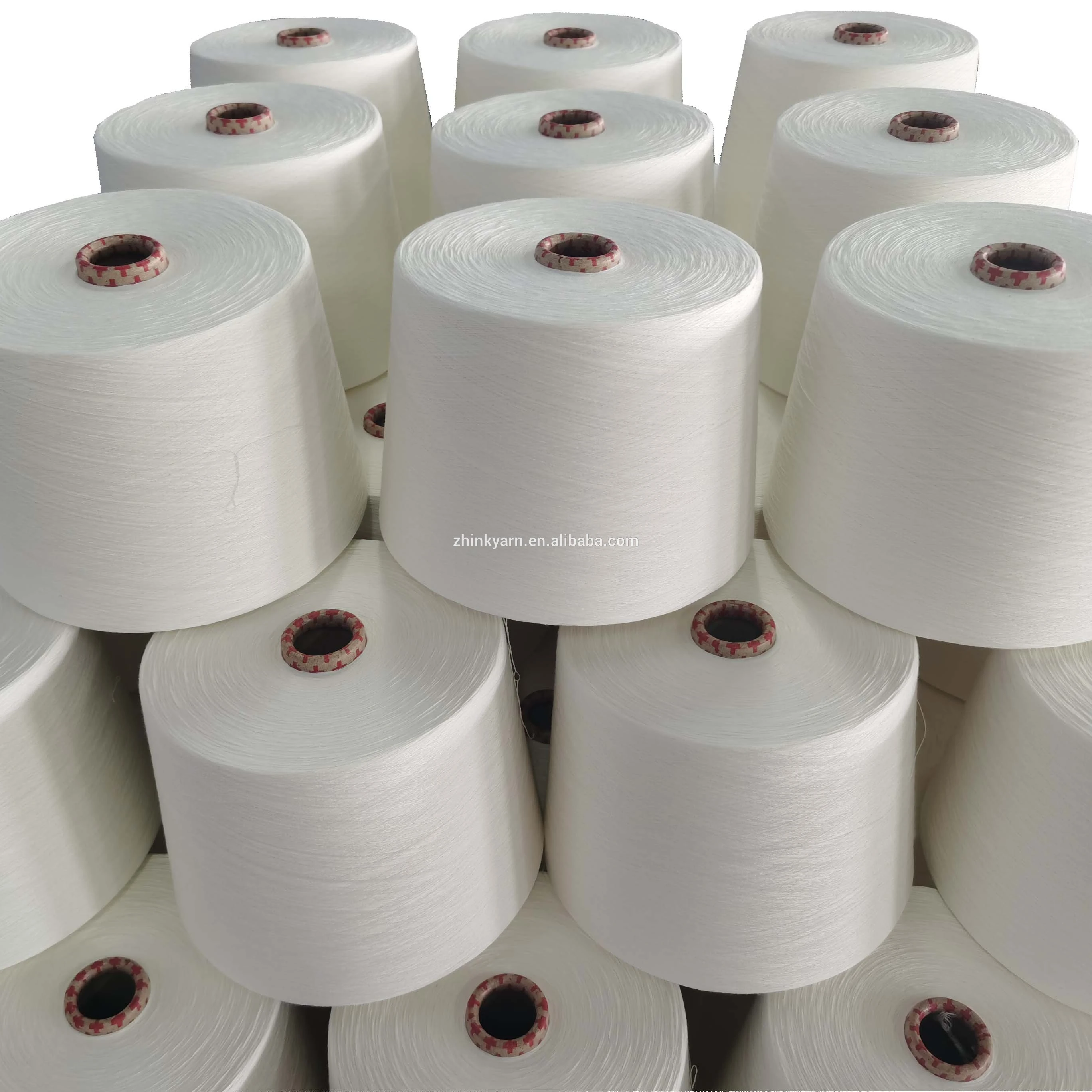 
Modal yarn 100% Lenzing Fine Modal(0.9D) Ne60/1 compact siro spun yarn 