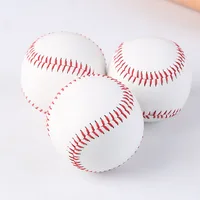 

ActEarlier official size weight 9 inch white custom logo soft hard baseball ball