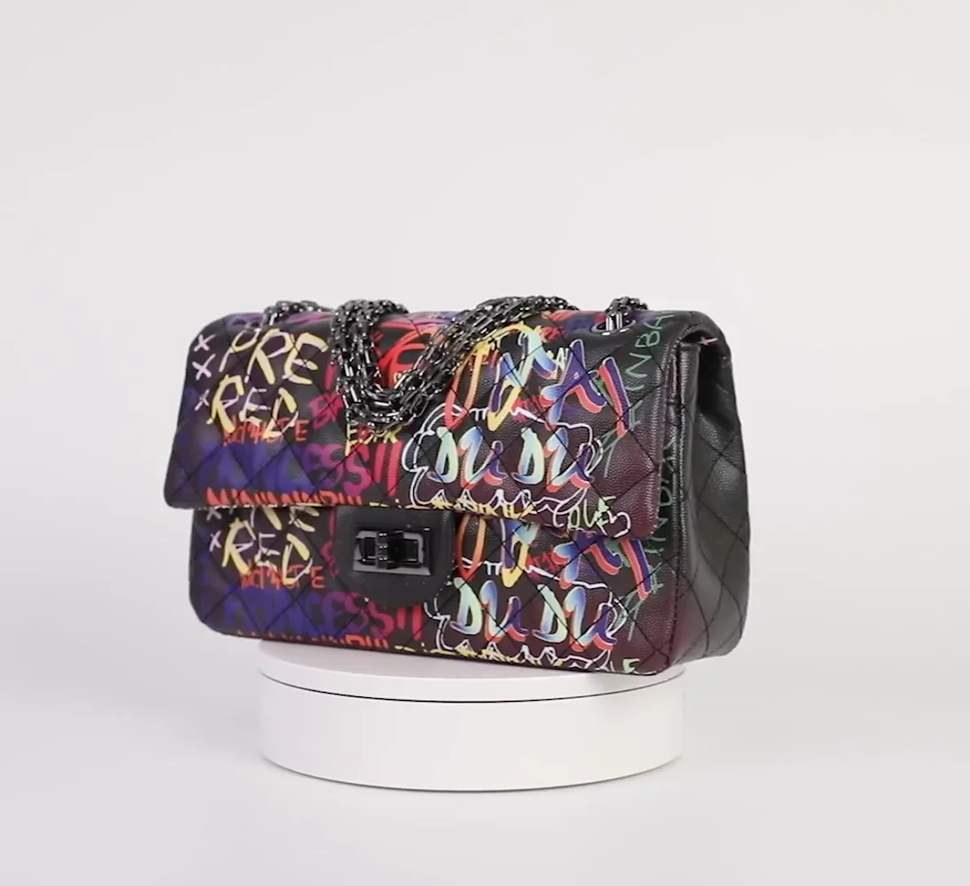 Ts9018 2020 Graffiti Bag Online Shopping Uk Women Fashion Rainbow Purse