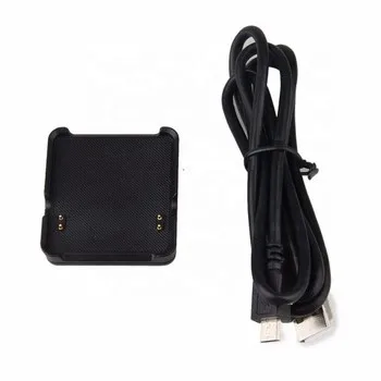 

USB Data Sync Charding Dock Charger Cable For Garmin Vivoact, Black