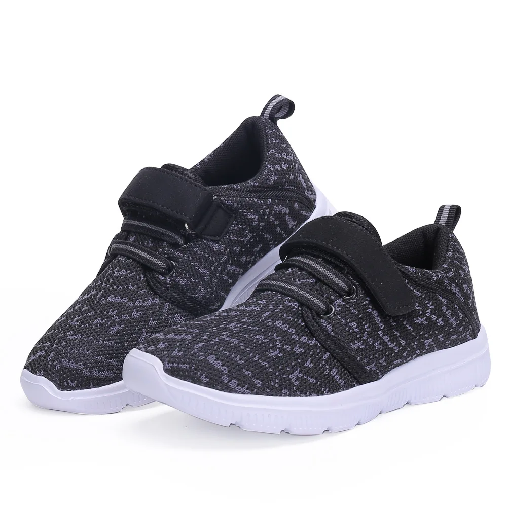 

Factory Wholesale Oem Fashion Latest Knitted Breathable Sport Kids Shoes Sneakers Tennis Boys Girls Children Casual Shoes