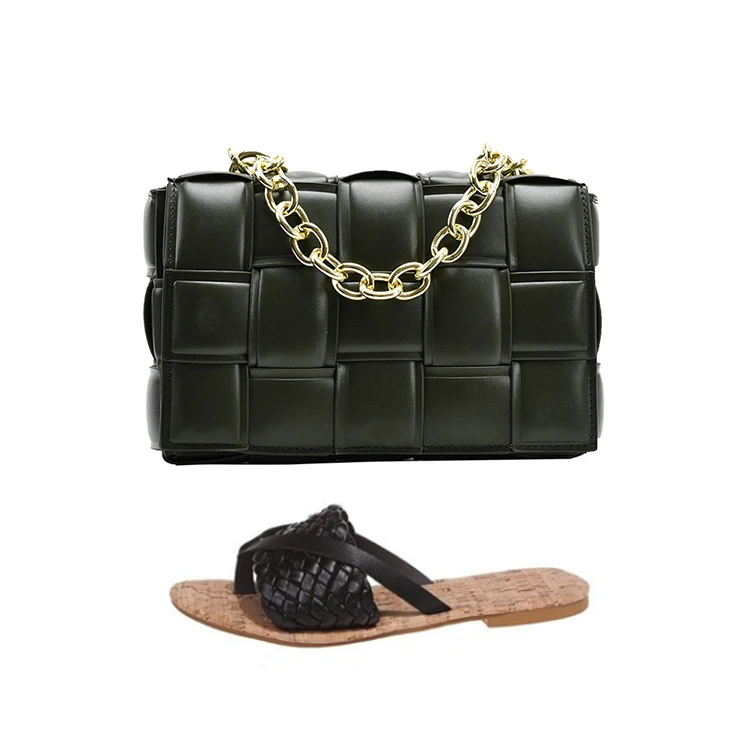 

Good Selling Woman Purse and Shoes Sets Matching Handbags Women