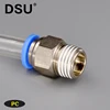 factory supplier pneumatic fitting one touch tube fitting male straight connector