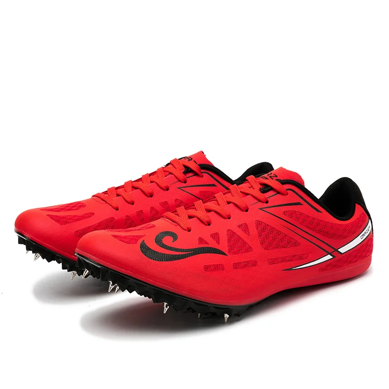 

Wholesale sports running shoes race customized track shoes Amazon sells fashion athletic spike shoes