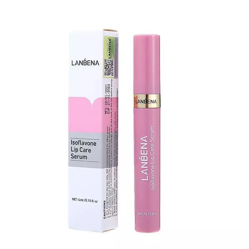 

Lanbena Natural Lip Care Serum Moisturizing Anti-wrinkle Lip Plumping Increase Lip Elasticity Plumper