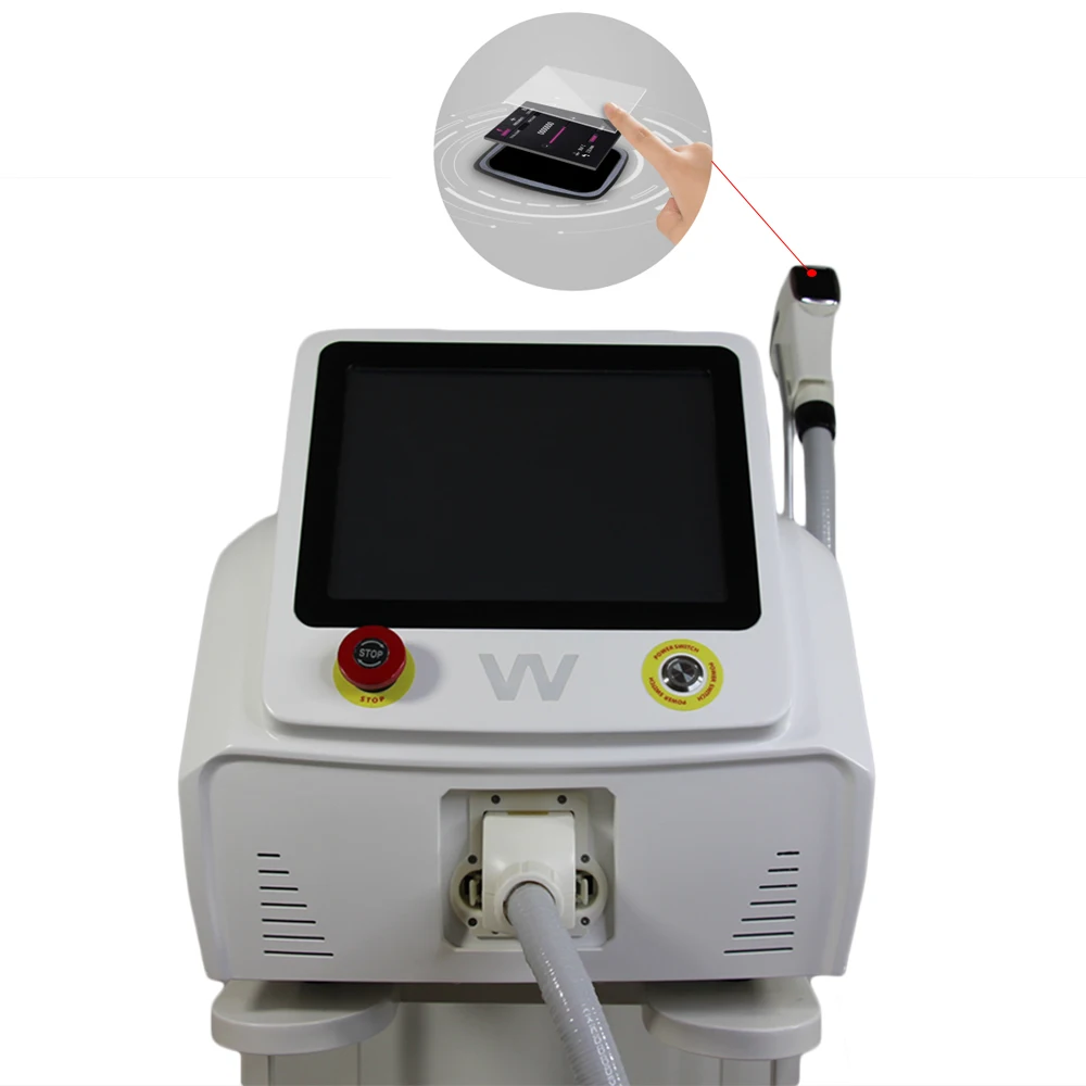 

Aesthetic Device Professional 755 808 1064nm Permanent Diode Laser Hair Removal Machine