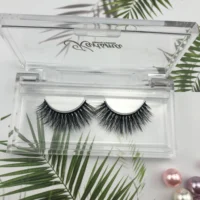 

Luxury real mink private label eyelash with beautiful packaging