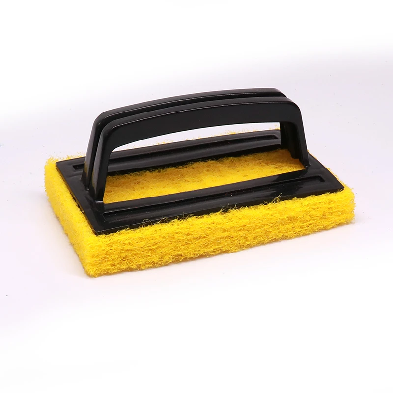 

Kitchen Cleaning Multipurpose No-Scratch Plastic Handle Pot Brush, 5 colors assorted