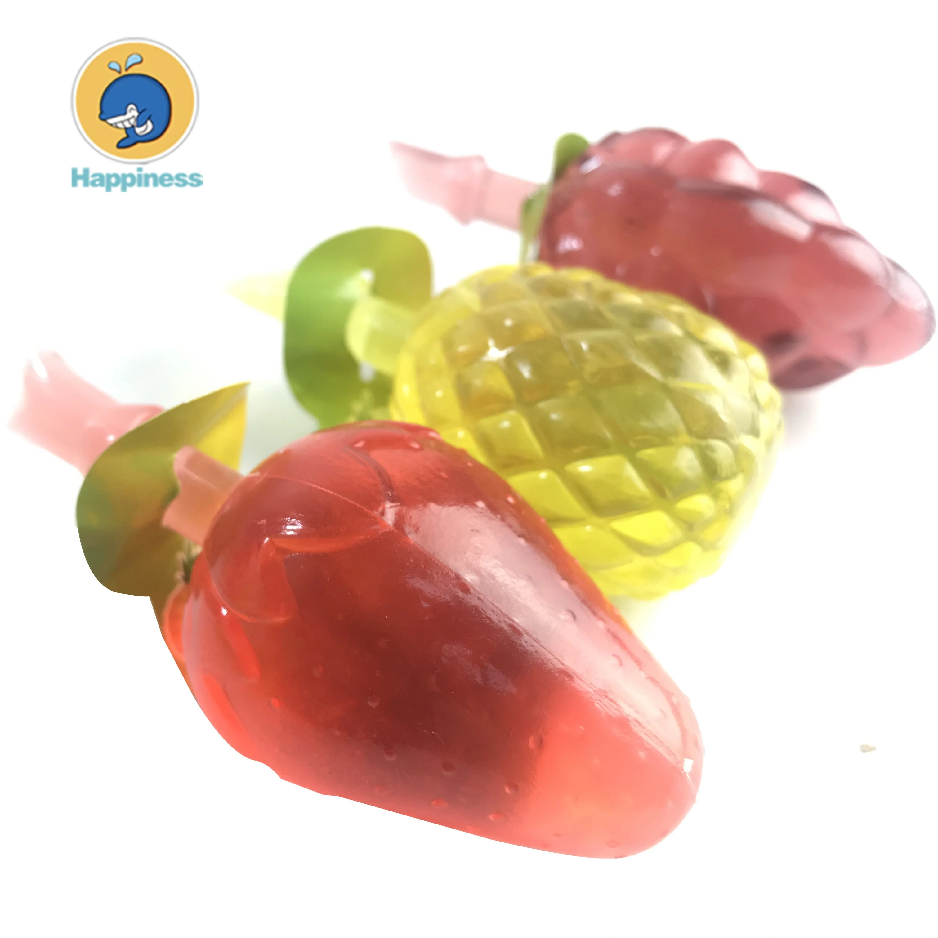 

Hot sale popular mixed fruit shape jelly candy