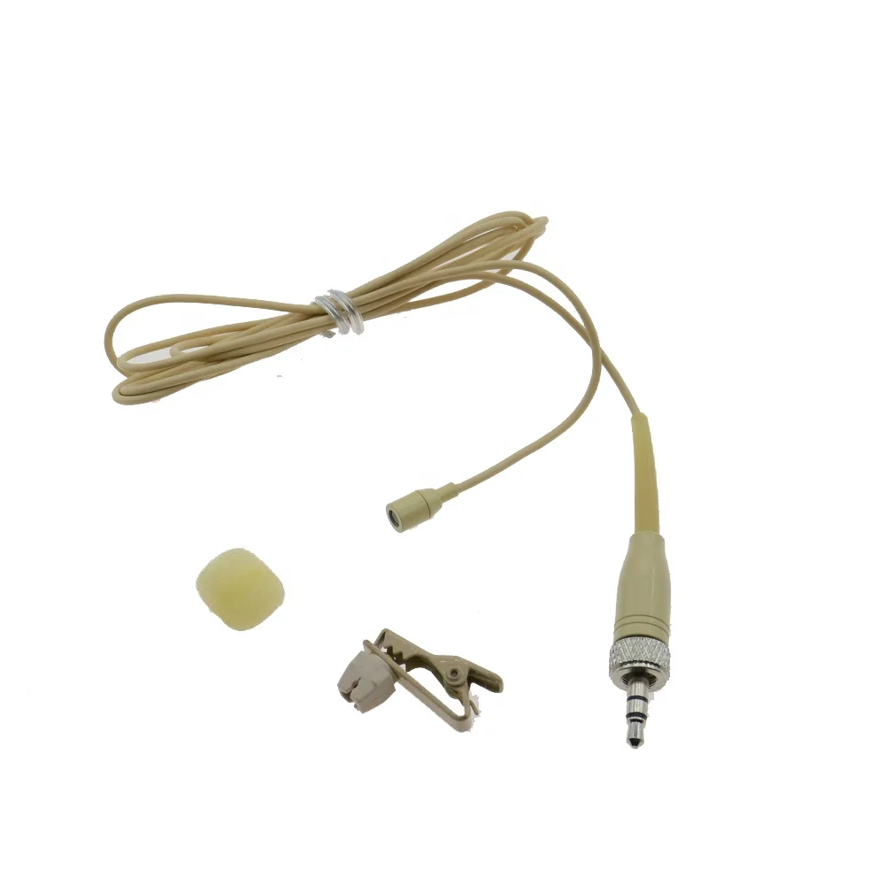 

Pro Mini Tie Clip Lapel Lavalier Microphone Omndirectional For Sennheise ew100 300 500 G2 G3 G4 Wireless Microfone System