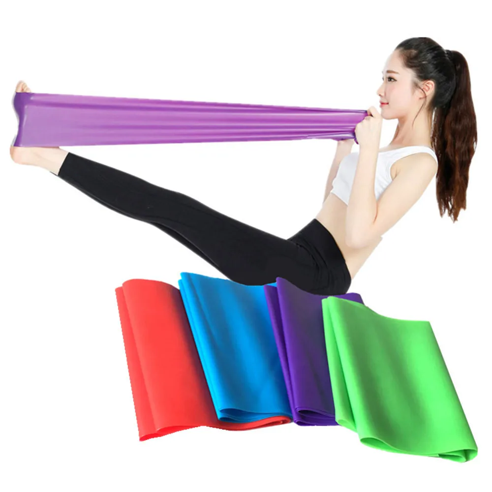 

Custom Logo Wholesale Sport Yoga Exercise Gym Rubber Workout Resistance Bands Set Elastic Band for Fitness, Custom colors