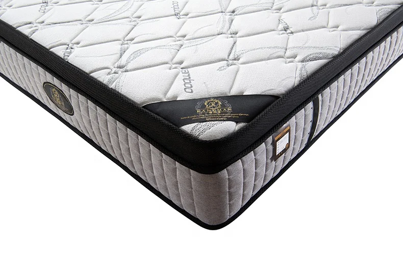 Bamboo Pillow Top Sleep Well King Size Pocket Spring Mattress Comfort