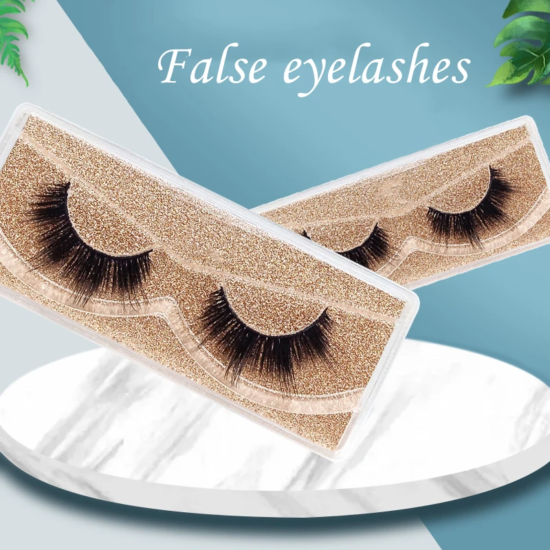 

wholesale Private Label Hot Sale custom logo Individual 100% 3d mink false eyelashes fluffi eyelash vendors eyelashes and pack