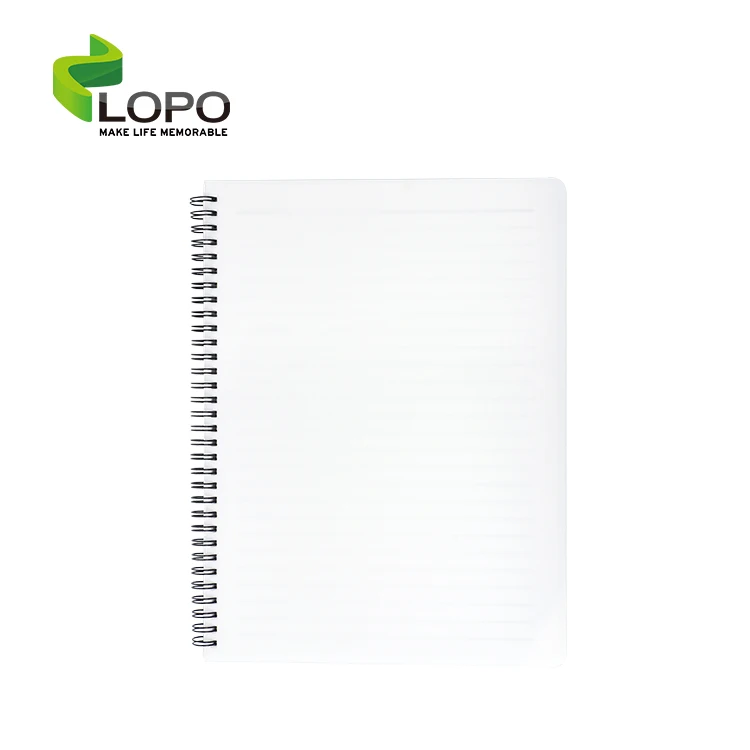 

High quality sublimation plastic cover notebook-A4 for printing