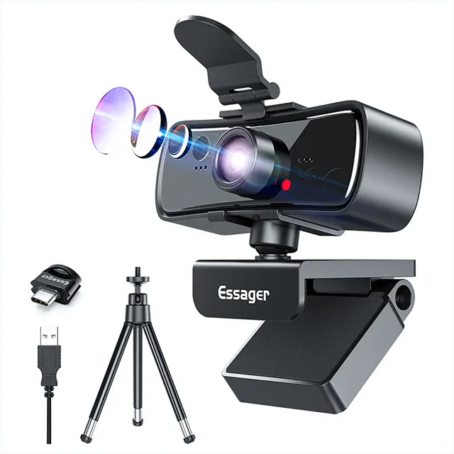 

Essager 2021 C3 Webcam 1080P Full HD 30 Fps USB Web Camera