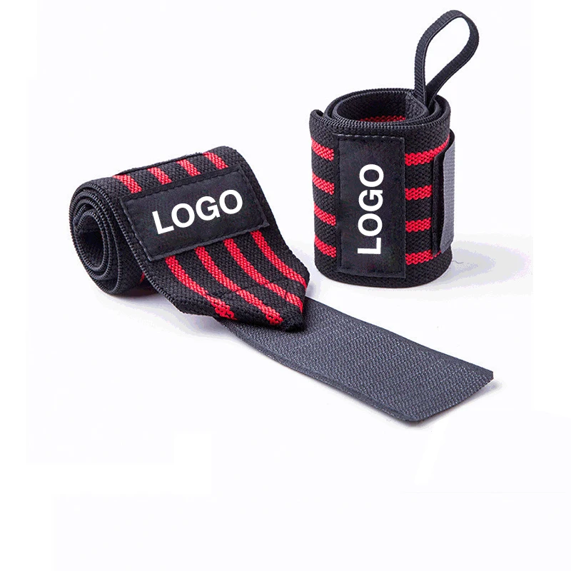 

custom wrist wraps gimnasio Amazon AliExpress High quality academia musculation fitness safety Weight Lifting wrist support