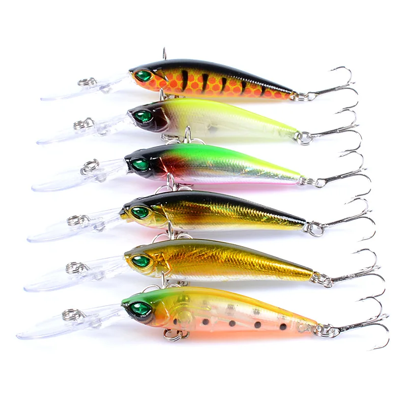 

2021 Ebay Hot Sale Hard ABS Artificial Hard Fishing Minnow Lures, 9.4cm/6.2g Floating Fishing Minnow