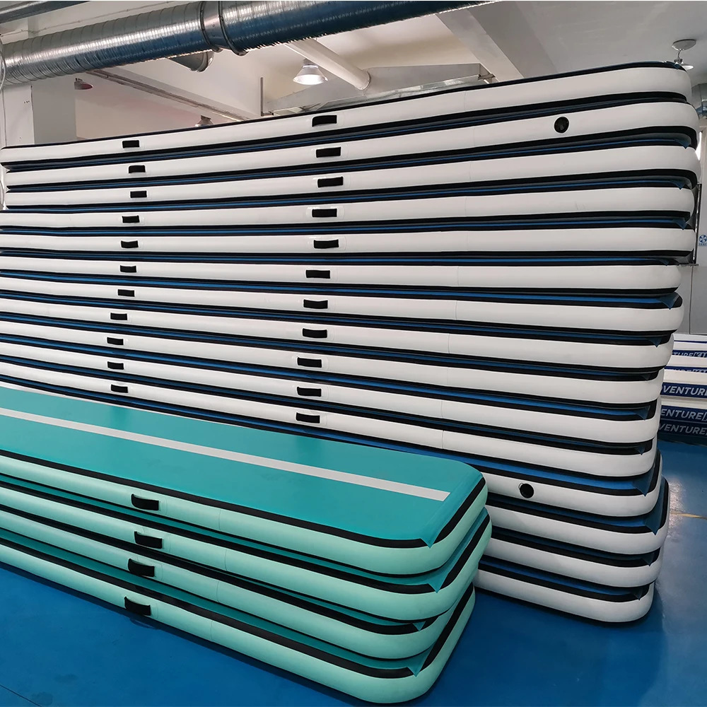 

Gymnastics Air Mat, 6/8Inch Tumbling Track Mat, Air Floor Training Mats with Electric Pump for Home Training Yoga