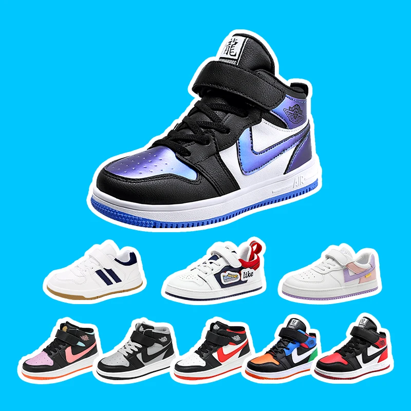 

Kid Fashion Custom Stock Sneaker Light Casual Wholesale Cheap White Toddler Boys Girls Kids Running Sport Children's Shoes, Pantone color is available