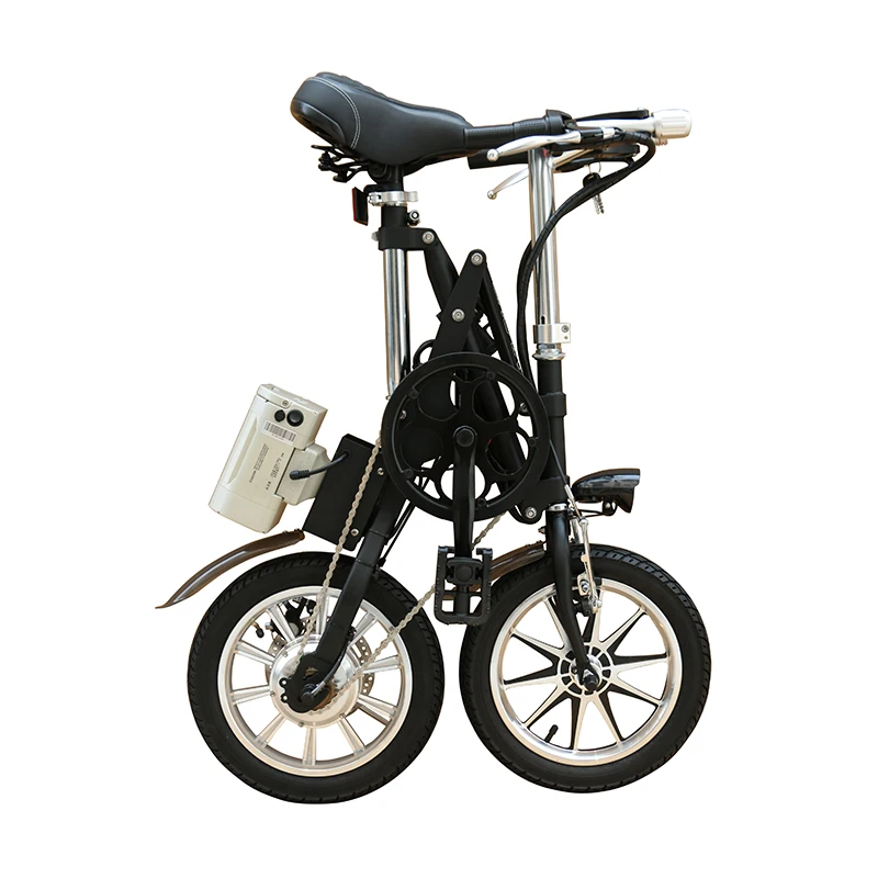 

Fast dispatch electric bicycle 14" 36v Lithium Battery foldable women electric classic ebike bicycle for sale