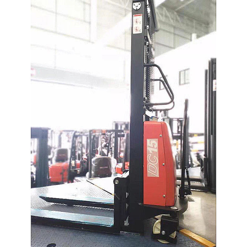 

Hot Sale Semi-Electric Pallet stacker 1000KG 1500KG 2000KG /capacity 2204lb/3306lb/4409 lb