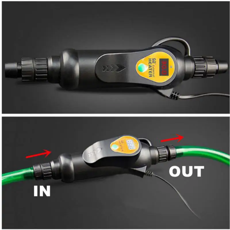 Digital Aquarium External Heater Sunsun Fish Tank Water Adjustable Temperature Controller 300w