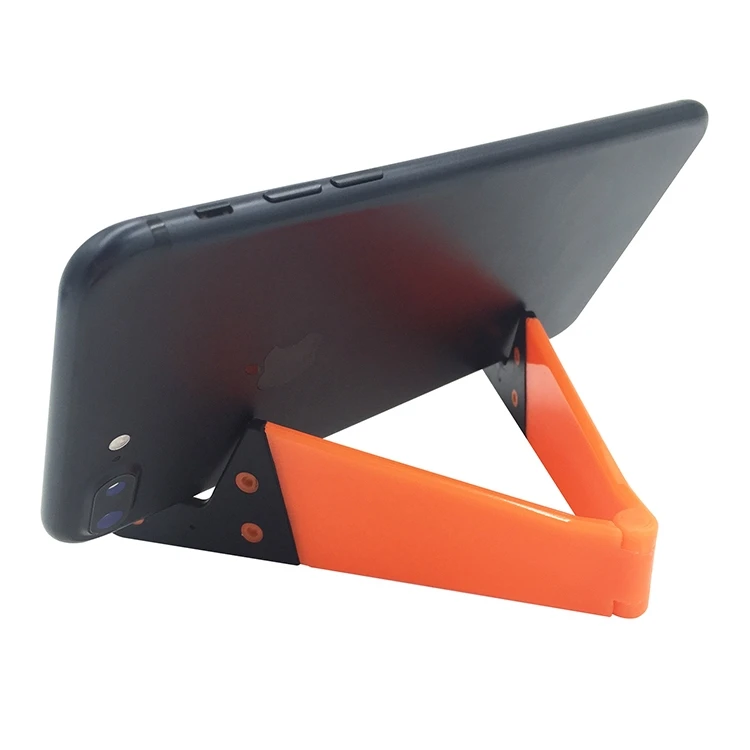 

Wholesale Custom Cheap Desk Folding Phone Holder V-type Foldable Stand For Iphone