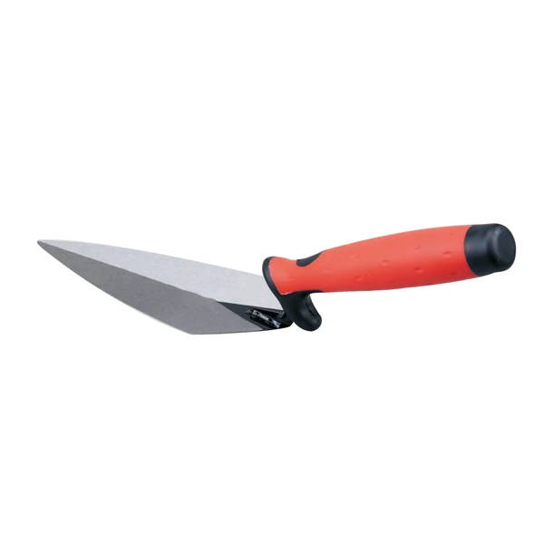 High Quality Stainless Steel Bricklaying Trowel With TPR + PP handle