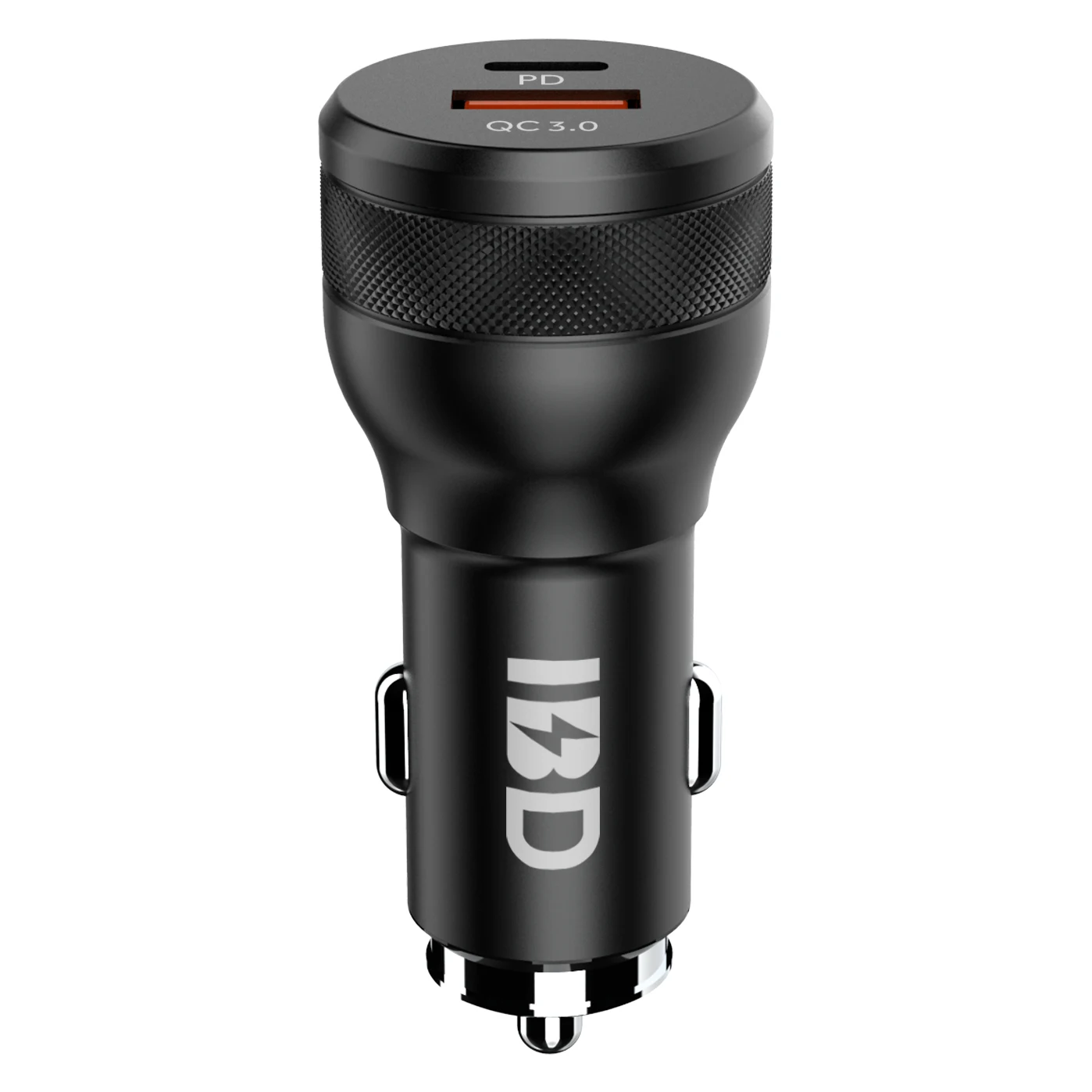 

IBD Best Selling PD Car Charger USB C 45W 2-Port Compact QC3.0 Car Charger For iPhone XS/Max/XR/X/8/7/6s iPad Pro/Air Macbook
