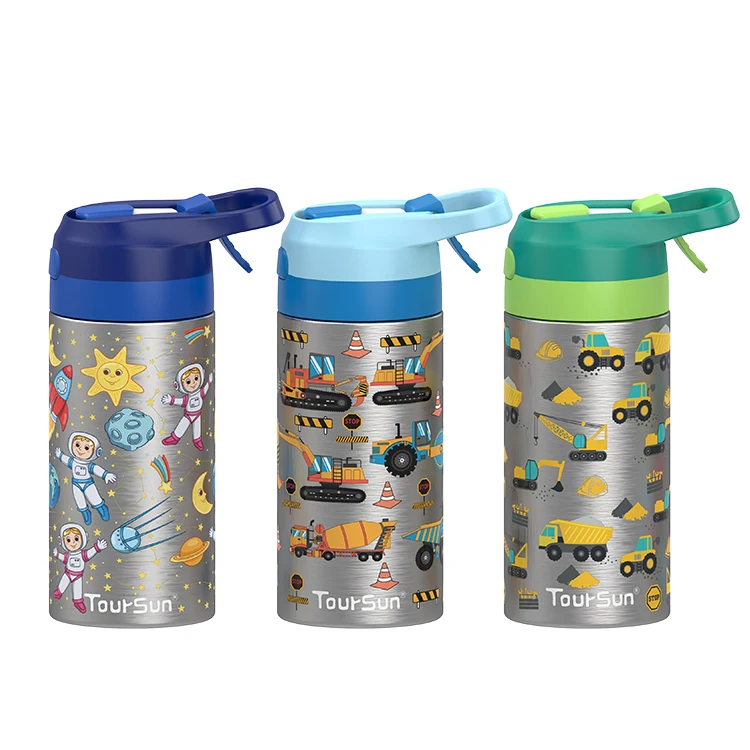

300ml custom printed insulated kids stainless steel water bottle vacuum insulated water bottle