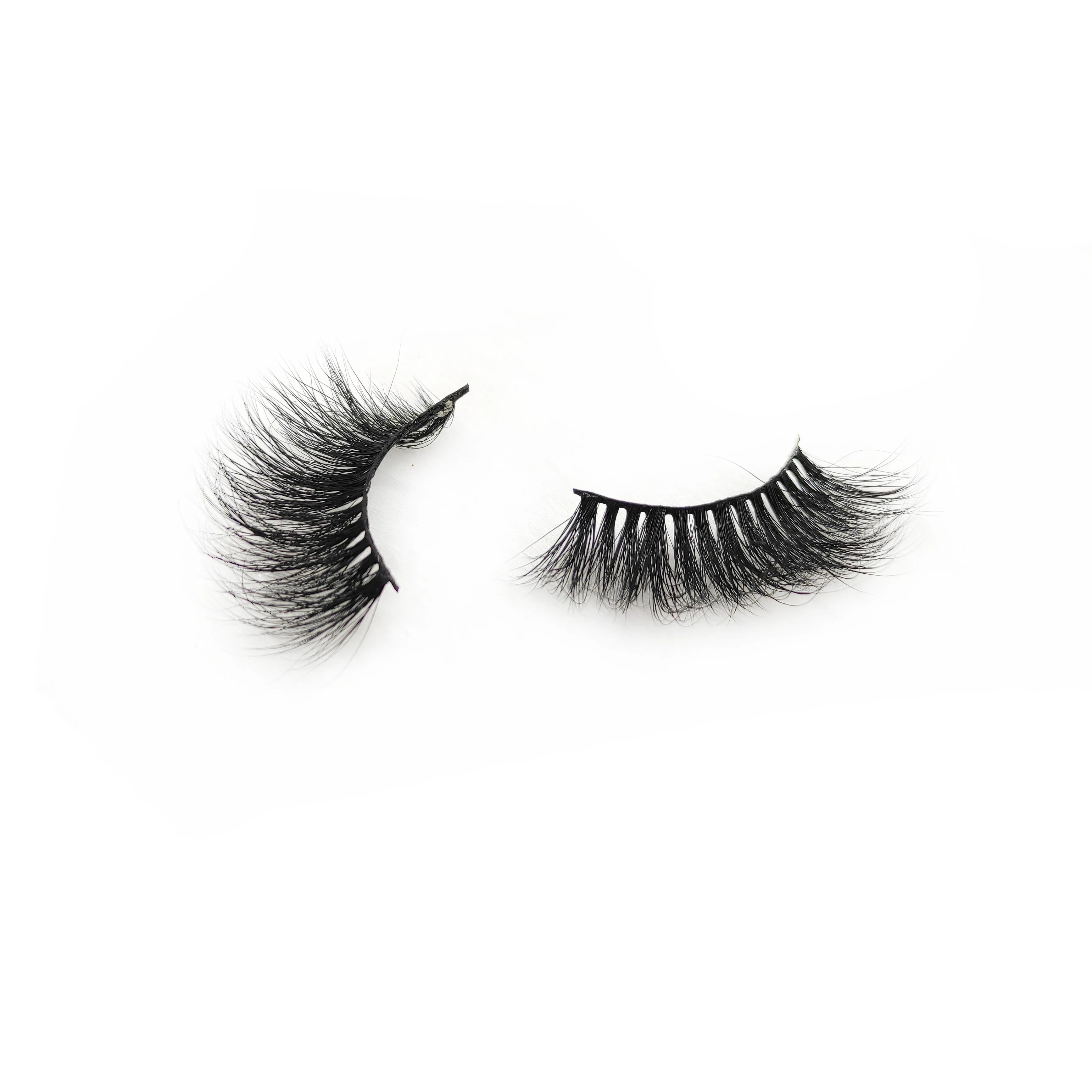 

China Wholesale18mm Cheap vendor 5d mink false lashes Natural 3D layered look mink eyelashes