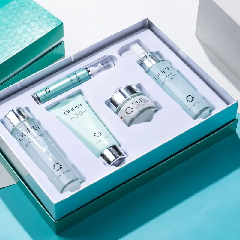 

Set packaging type and certification skin care set for women moisturizing