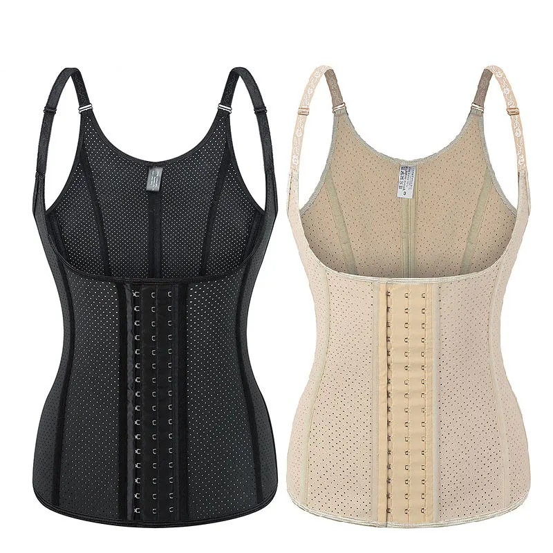 

Body Shaper 12 Steel Bones Latex Vest Waist Trainer Slimming Underwear Bodsuit Slimming Belt Modeling Strap Shapers 2022 Corsets