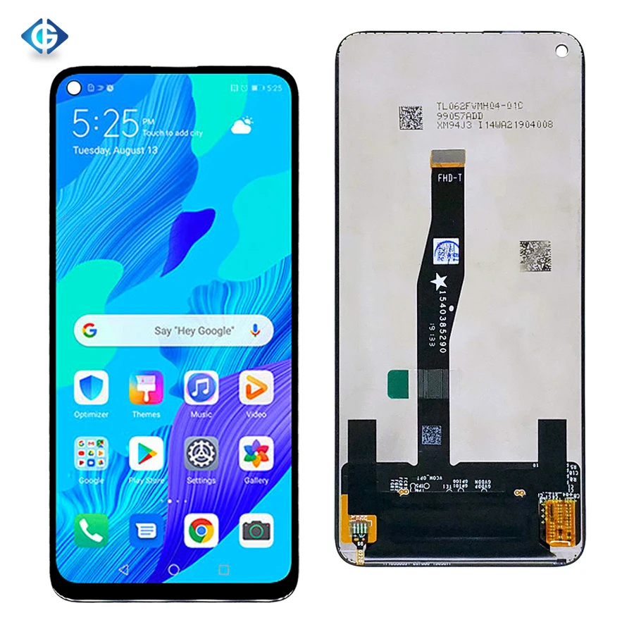 

New Products 6.26'' Lcd Pantalla for Huawei Nova 5T Screen with Touch Screen Assembly YAL-L61 for Huawei YAL-L21 Display, Black for huawei nova 5t lcd