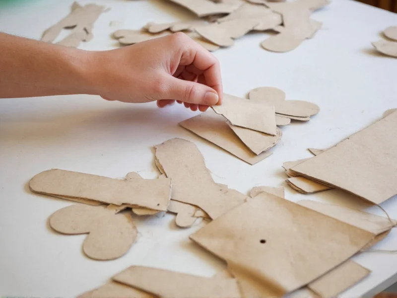 Paper doll joint assembly demonstration