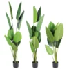 180cm Banana Bonsai Plastic Tree Plants artificial banana leaf plants Indoor Tree Artificial for wedding decoration