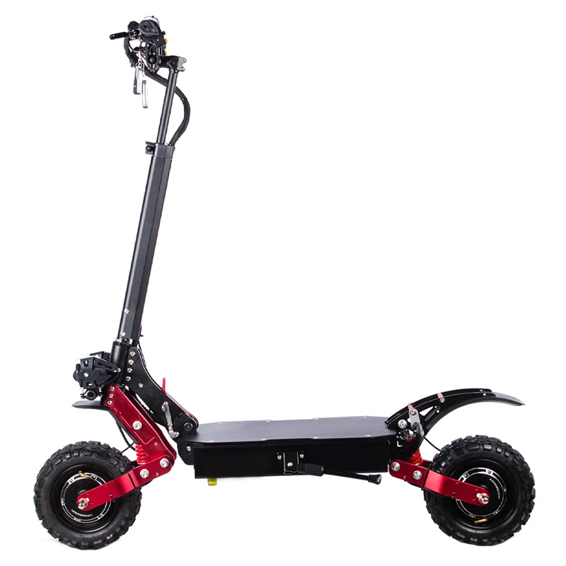

2021 High Quality Powerful 60V 30ah Fast off road Folding 5600w dual motor Electric Scooter