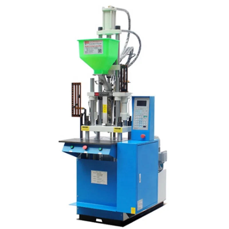 Mini Vertical Injection Molding Machine / Ac / Dc Wire Plug Desktop