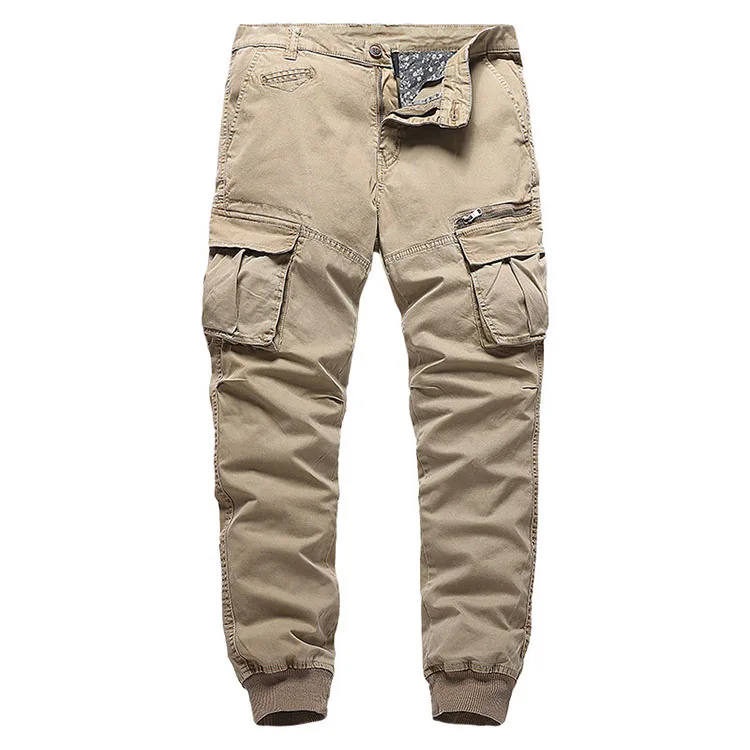 

Wholesale Custom Color Men Cargo Long Pants Multi-Pockets Working Men's Cargo Pants
