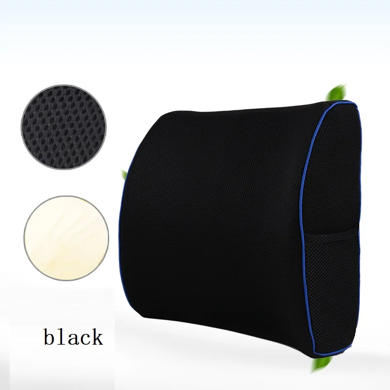 
Wholesale New Mesh Fabric Orthopedic Waist Back Pad Pain Relief Lumbar Support Cushion Seat Cushion 