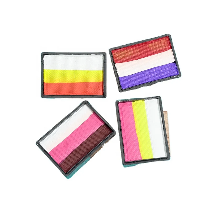 

Non Toxic Makeup Rainbow Split Cake Matte Face Paint