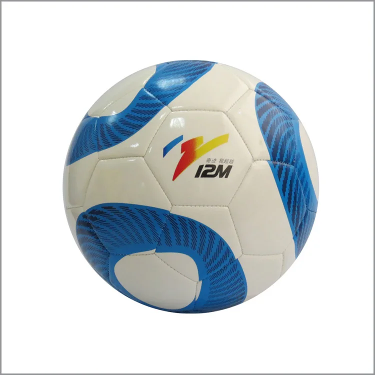 

12M Official  Size and 2.0mm PVC rubber Material soccer ball, As customer's required