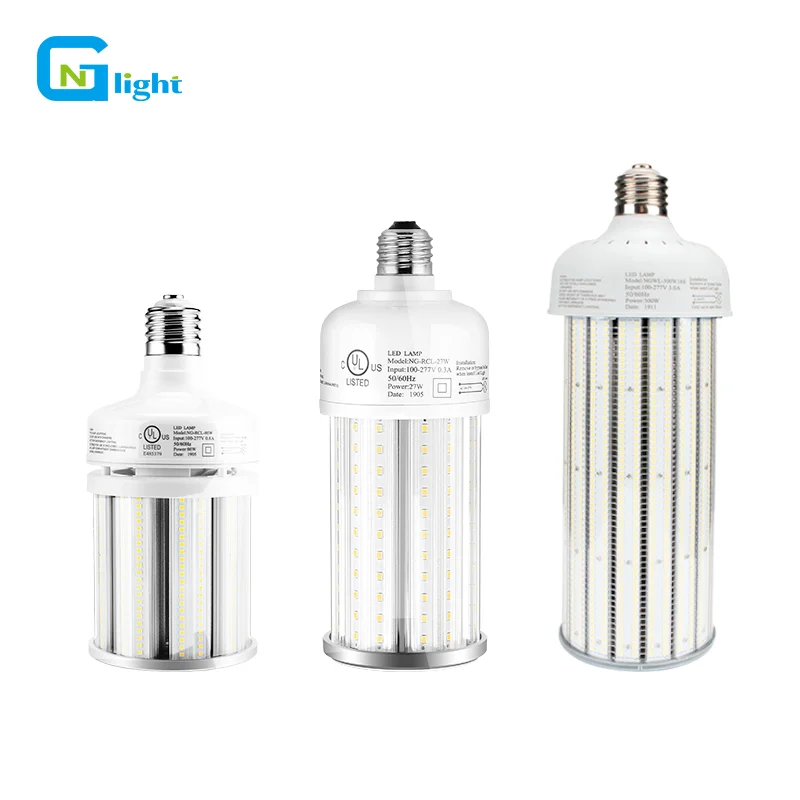 

China Super Bright E27 E39 E40 50W 80W 100W 150W 200W 300W 480 Volt Led Warehouse Motion Sensor Light Led Corn Cob Bulb Lamp