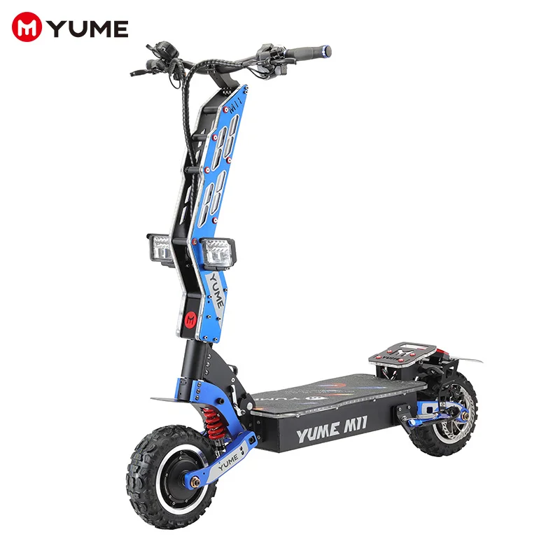 

YUME M11H EU Warehouse DropShipping Folding Eu Fat Tire Off Road 3500W Scuter Adult Electric Scooter