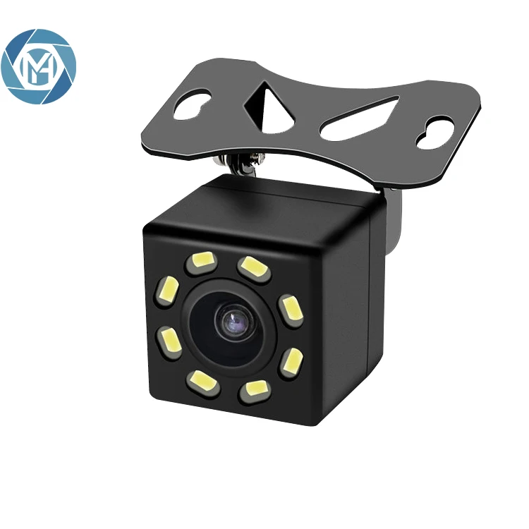 

Car Parking Assistance Reversing Back CMOS Image Sensor Rearview Waterproof Camera Car Rear View 8LED Camera