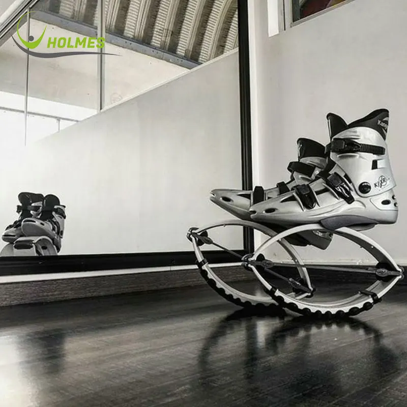 

Indoor fitness jumping bounce shoes power bouncing shoes for adults and kids, Black/red