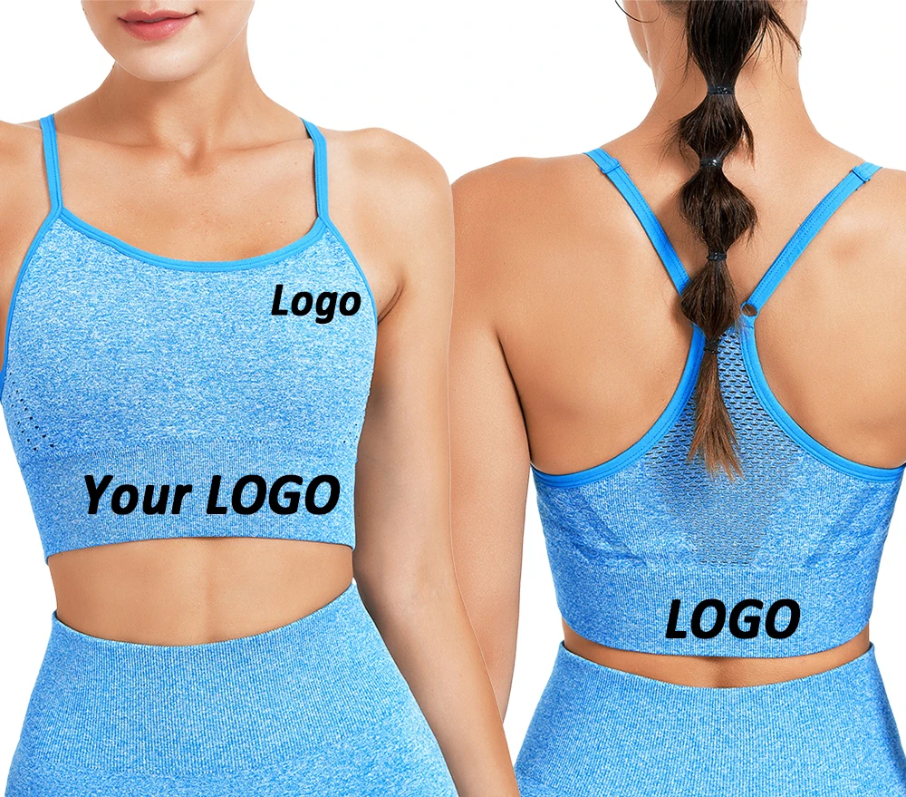 

High Quality Solid Color Women Hollow Out Sexy Sport Bra Workout Athletic Sports Bra Nude Skinny Mrporter Yoga Bra