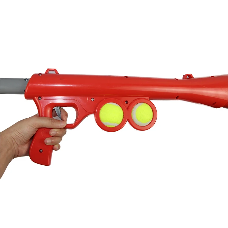 Pet Intelligent Toy Interactive Dog Tennis Ball Launch Gun Toys Dogs